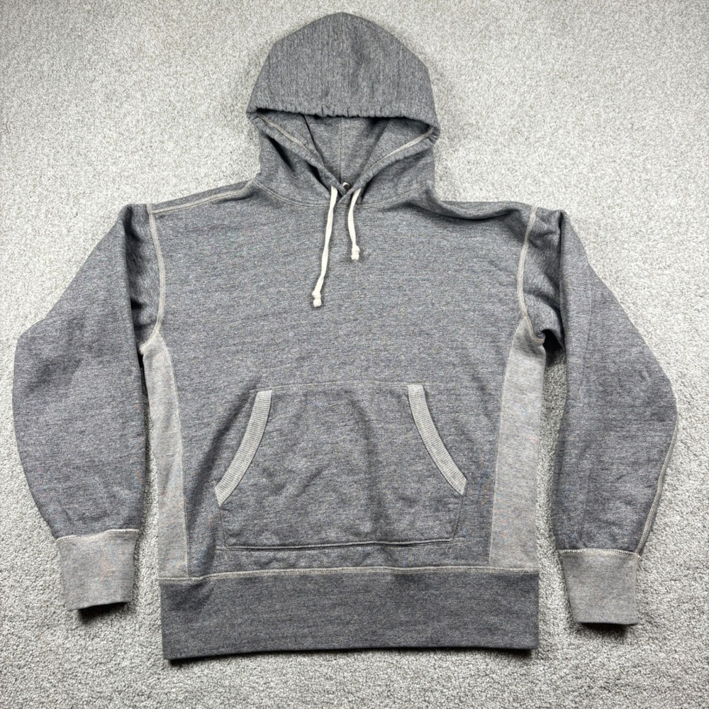 Buck Mason Welterweight Hoodie Mens Size Medium Gray French Terry Pullover